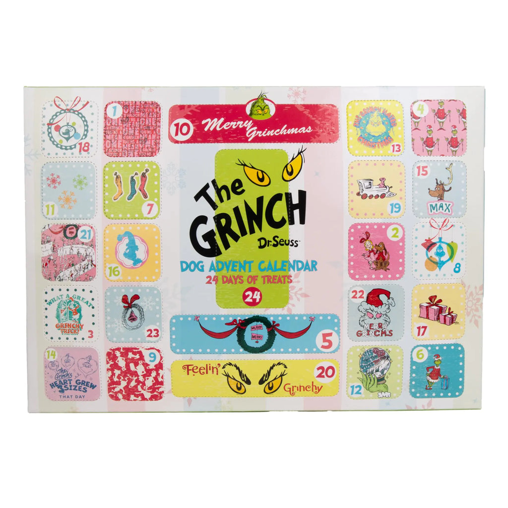 Grinch Themed Dog Treat Advent Calendar